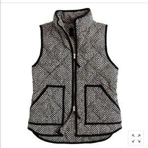 J. Crew Herringbone Excursion Vest